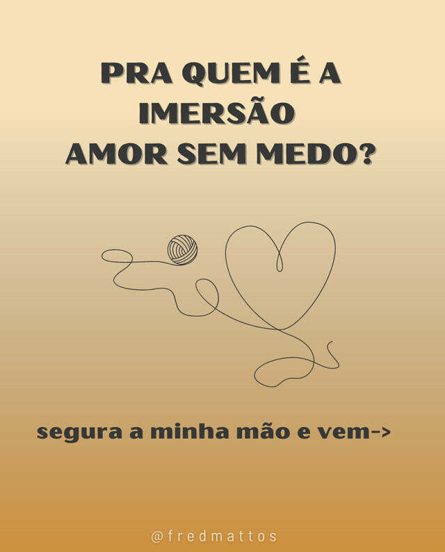 Quarta-feira começam as inscrições! Se você quer participar dessa jornada é só colocar o nome na lista! O link está na BIO. De verdade, estou muito feliz!